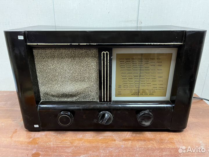 Ламповый приёмник Mende. 158