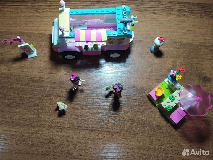 Lego набор грузовик с мороженым