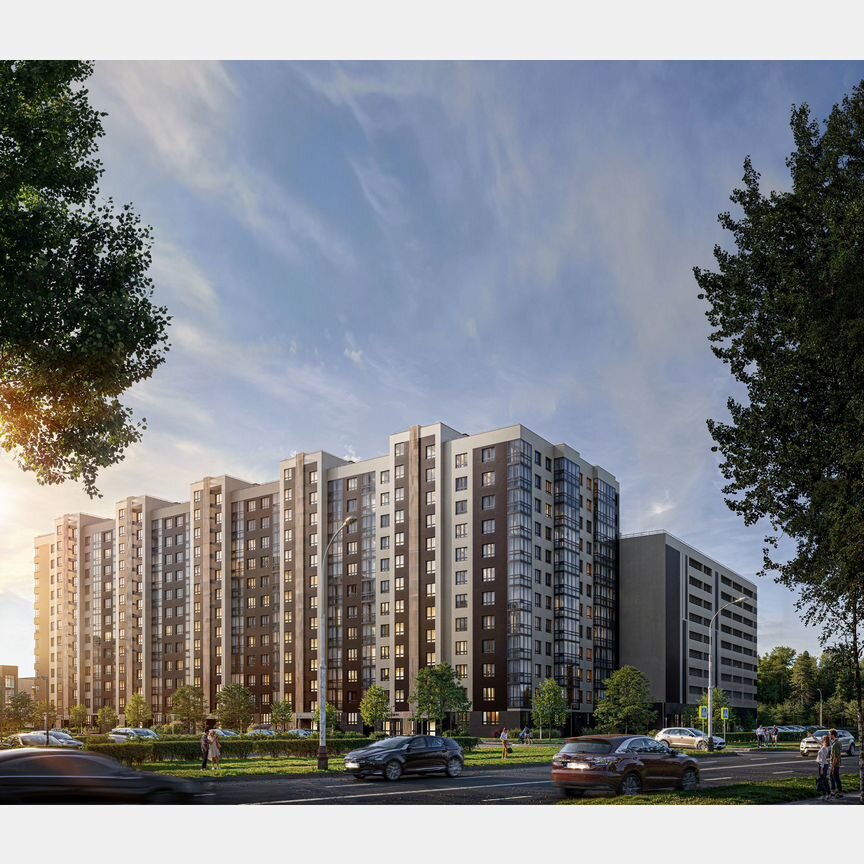 2-к. квартира, 65,8 м², 8/12 эт.