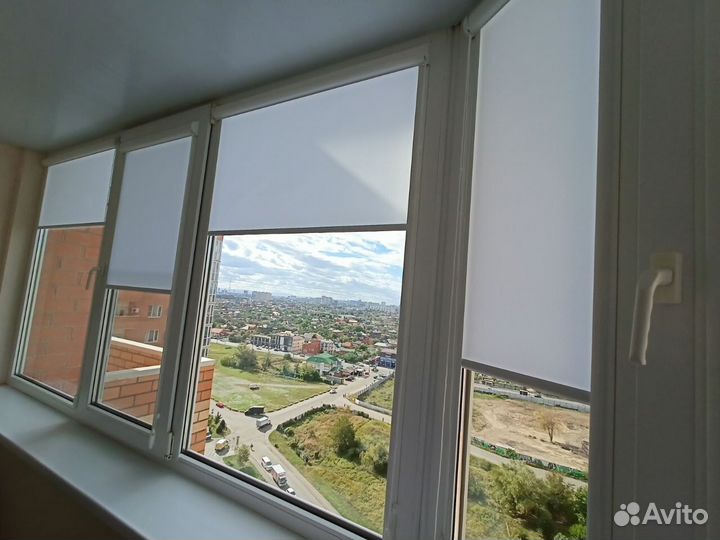 Рулонные шторы установка на заказ