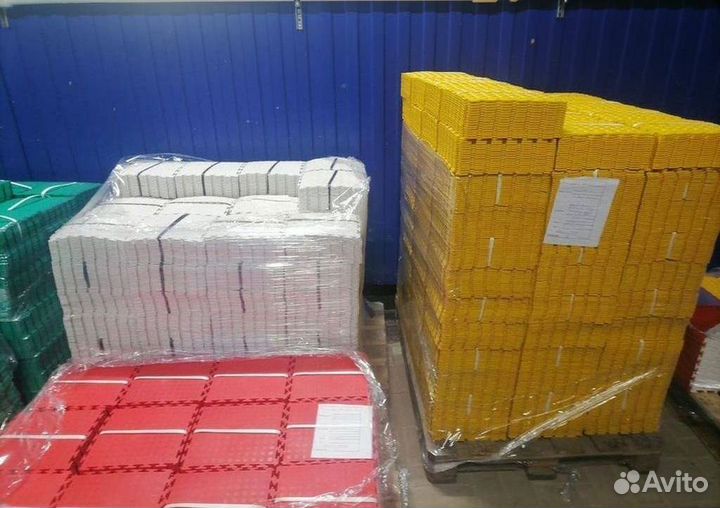 Модульная плитка пвх в фитнес зал