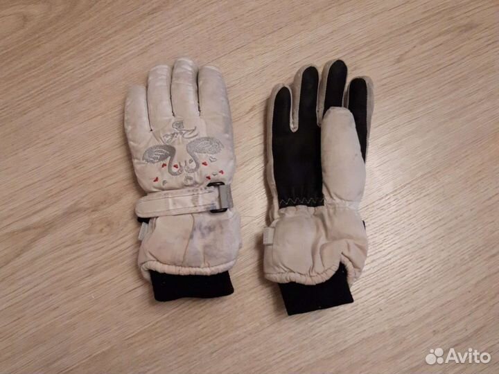 Перчатки детские б/у зима