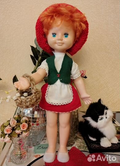 Кукла Мальвина и Буратино СССР