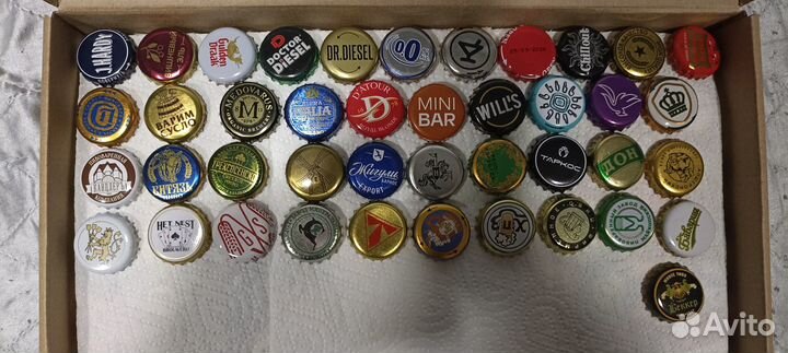 Пивные крышки обмен