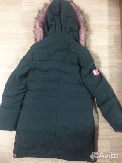Парка зимняя для девочки 158