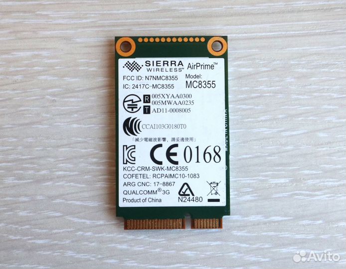 Модемы/Wi-Fi модули для ноутбуков HP / Dell