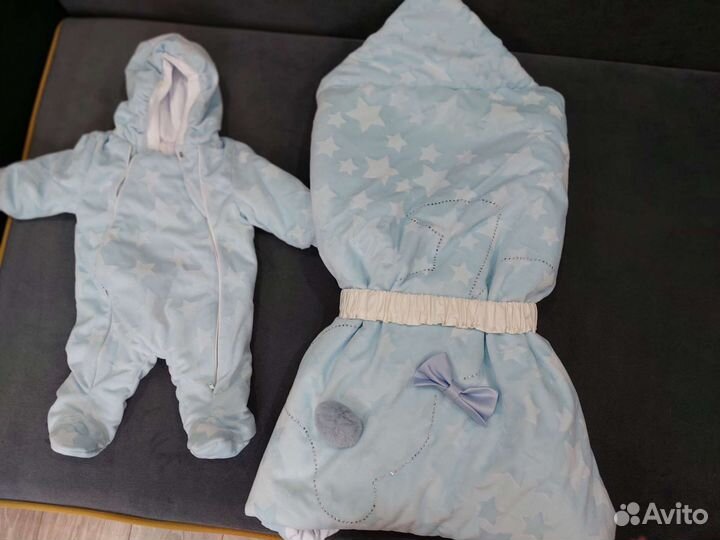 Конверт плед на выписку