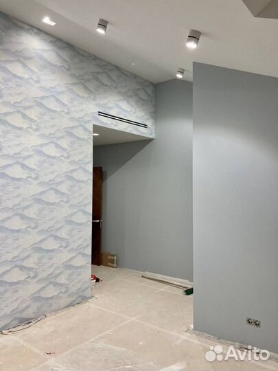 Поклейка обоев шпаклевка штукатурка укладка ламина