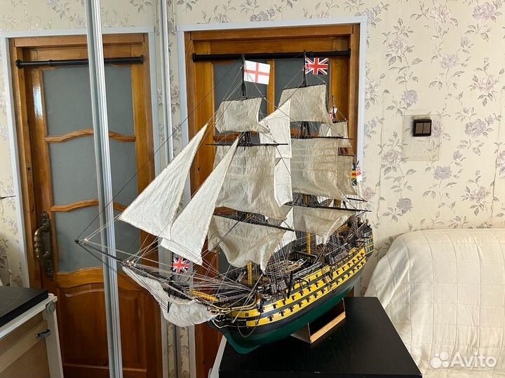 Модель корабля HMS Victory от Deagostini