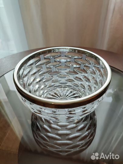 Ваза хрустальная большая СССР