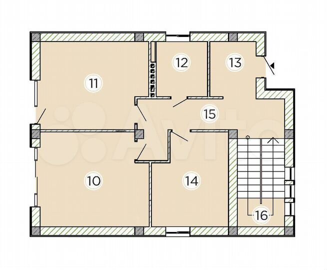 Дом 185,4 м² на участке 6 сот.