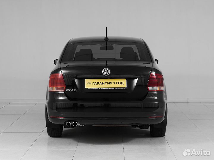 Volkswagen Polo 1.6 AT, 2015, 159 800 км