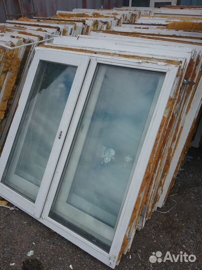 Окна пластиковые и балконные двери бу