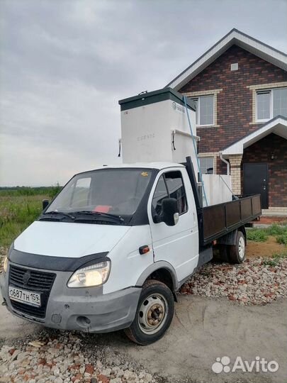 Грузоперевозки Открытая бортовая газель 4-6 метров