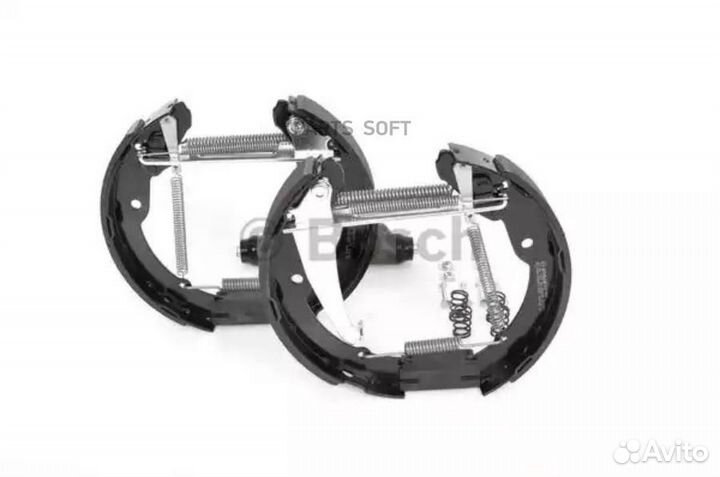Bosch 0204114632 Колодки торм.бараб. 230х32