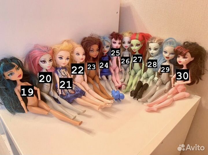 Куклы монстер хай и эвер афтер хай