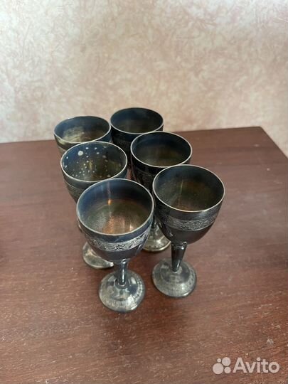 6 рюмок