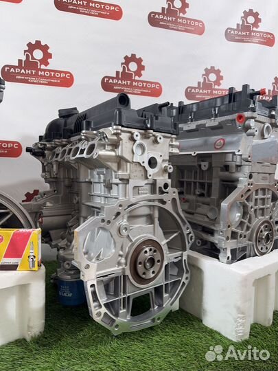 Двигатель новый Kia Rio 3 Hyundai Solaris 1.6 1.4