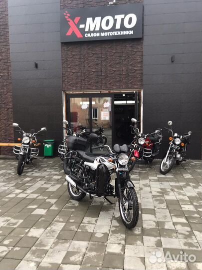 Мотоцикл Motoland Alpha RX11 LUX Мопед