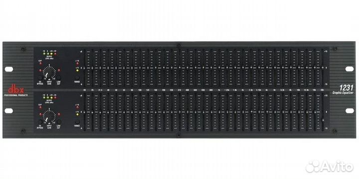 Dbx 1231 - 31-ти полосный графический эквалайзер