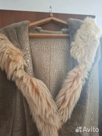 Дубленка натуральная кожа 46-48