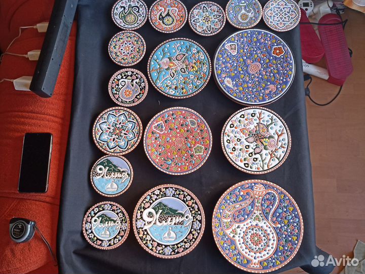 Тарелка Крым керамическая сувенир