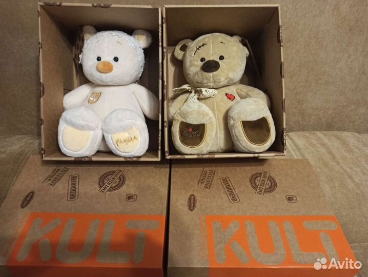 Мягкие игрушки новые в коробке