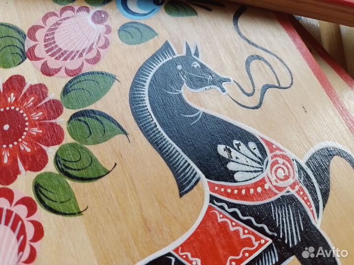 Доски разделочные для кухни, ручная роспись