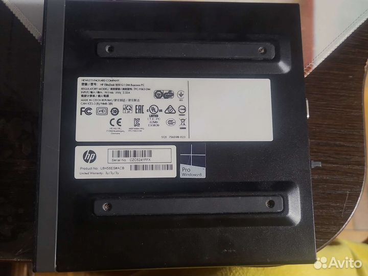Системный блок hp