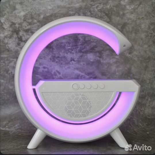 Беспроводная зарядка, Ночник, колонка 7в 1