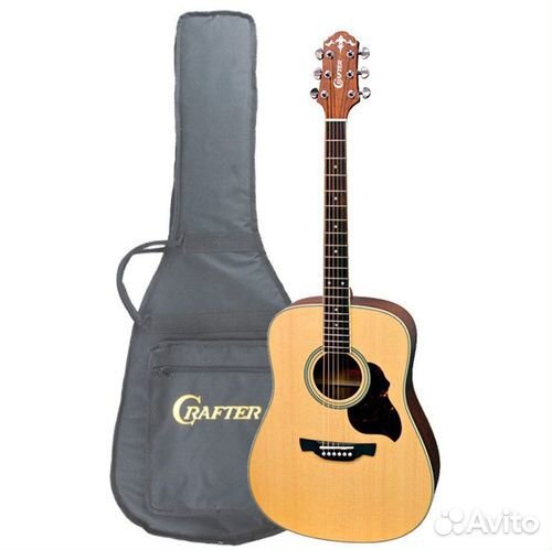 Crafter D-6/NC + Чехол / Новая акустическая гитара