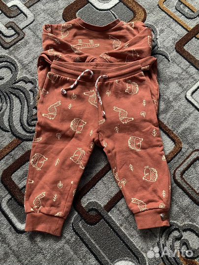 Детские вещи на мальчика пакетом 74-92