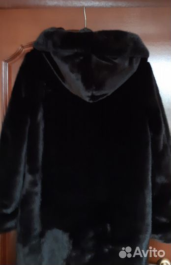 Искусственная шуба под норку