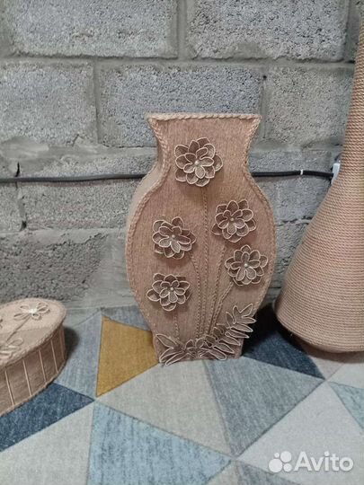 Букет из джута