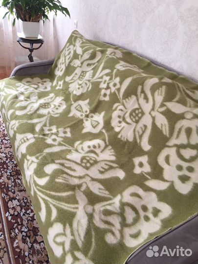 Одеяло шерстяное СССР