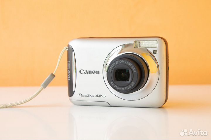 Цифровой фотоаппарат Canon powershot a495 + пример