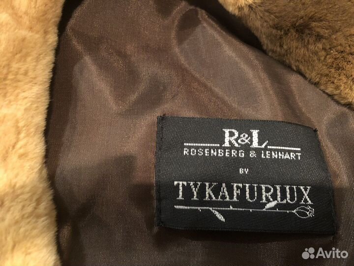 Берет из стриженной норки разм 57