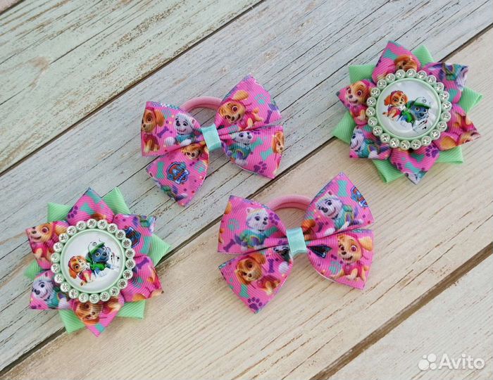 Бантики, Резиночки, ручная работа