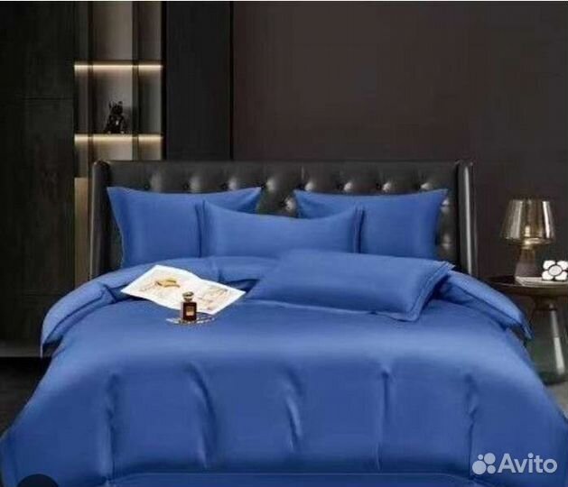 Постельное белье цветное и однотонное