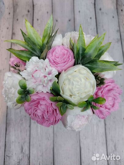 Букеты из мыла ручной работы