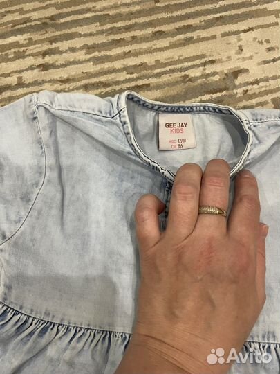 Платье для девочки 86