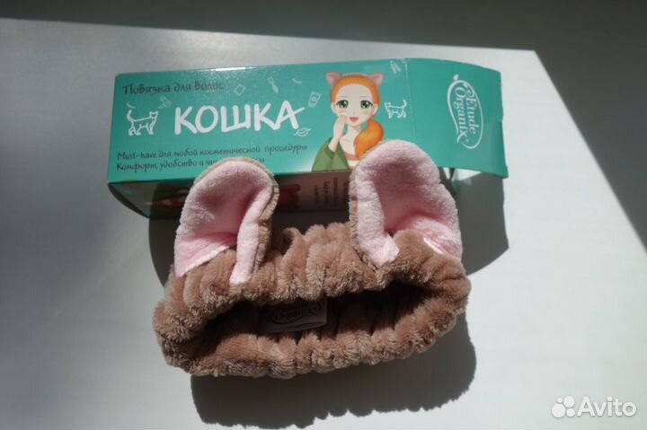 Повязка для волос Кошка