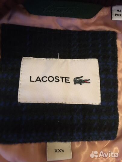 Куртка бомбер lacoste