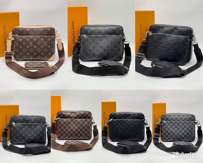 Сумка Louis Vuitton trio messenger