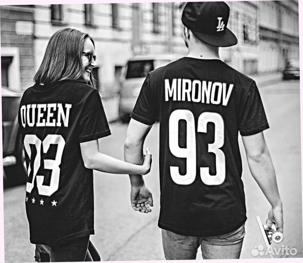 Именные футболки для влюбленных