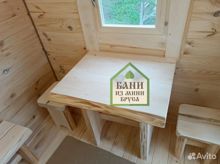 Баня из Мини Бруса