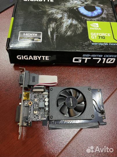 Видеокарта gigabyte GT710 D3-2GL