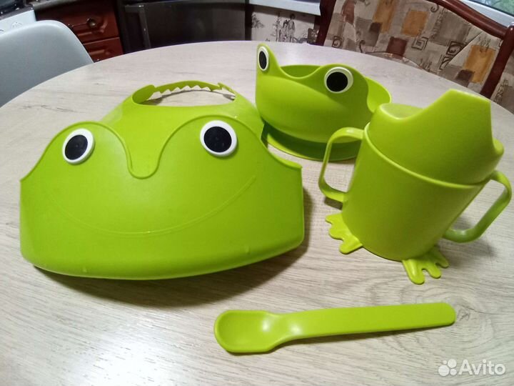 Набор детской посуды Икея