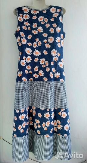 Вещи Пакетом женские платья хб размер 48-50