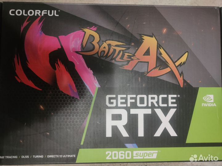 Видеокарта nvidia GeForce RTX 2060 super 8GB